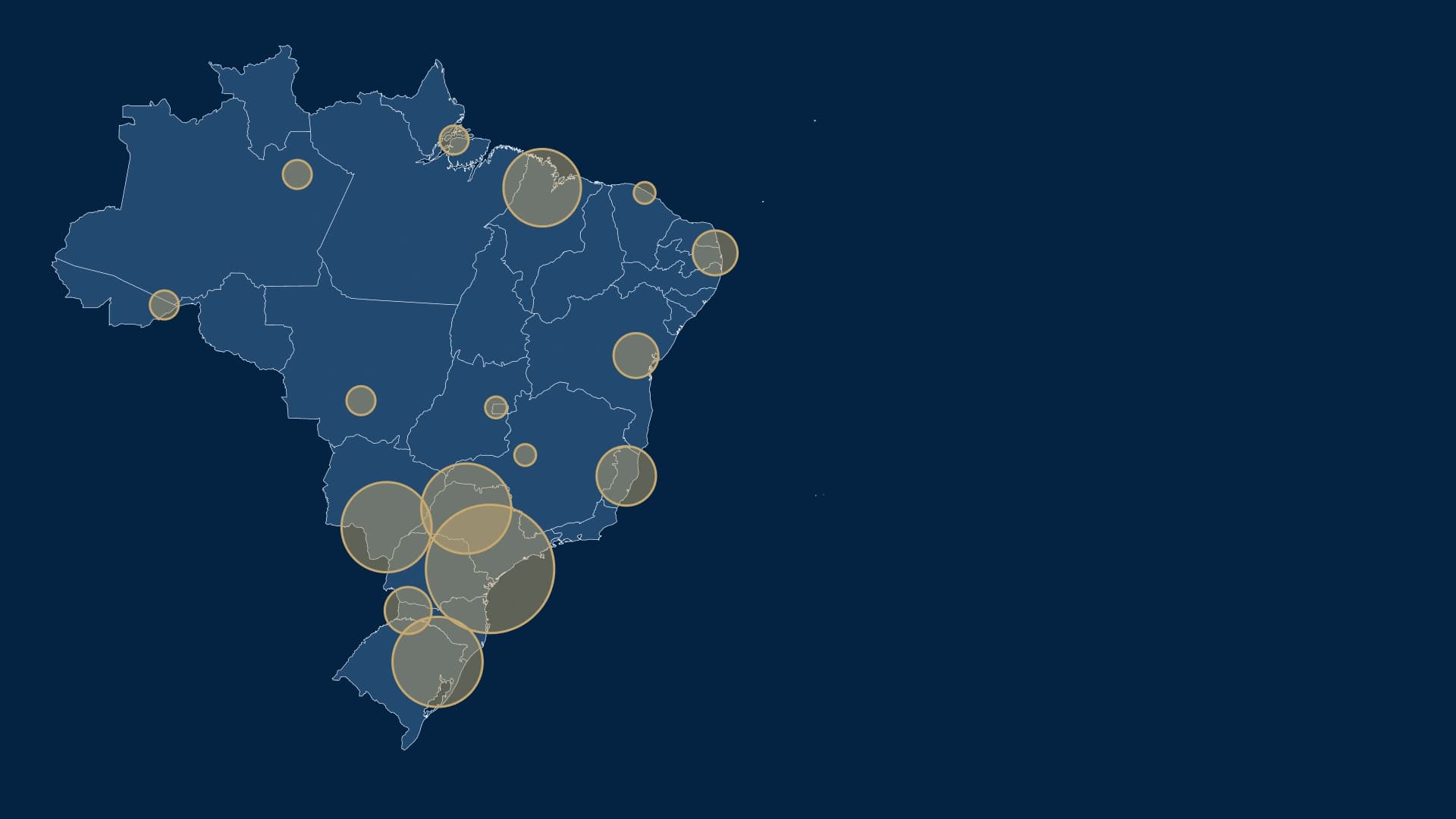 Mapa de atuação FWP